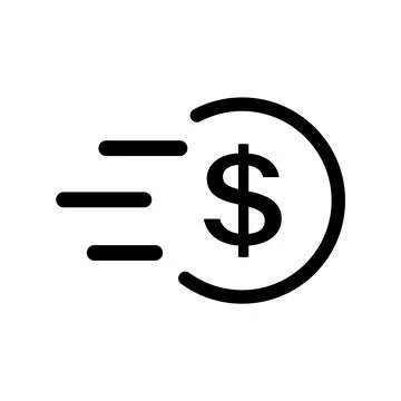 Money vector icon Stock Illustration