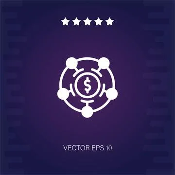 Money vector icon Stock Illustration