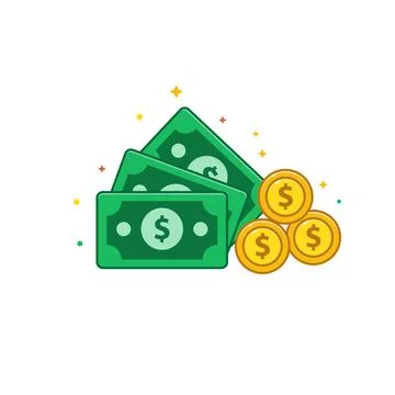 Money Vector Illustration Stock Illustration
