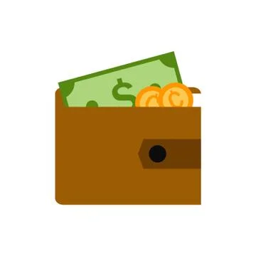 Money Wallet Иллюстрация