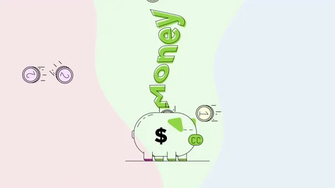 Money white background with copyspace in 4k video. 库存影片 155612694