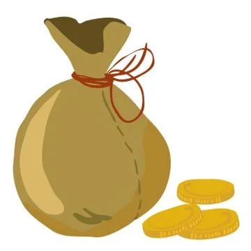 Moneybag Stock Illustration
