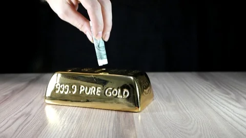Moneybox 3 Stock Footage 122360630