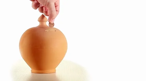 Moneybox Stock Footage 8664817