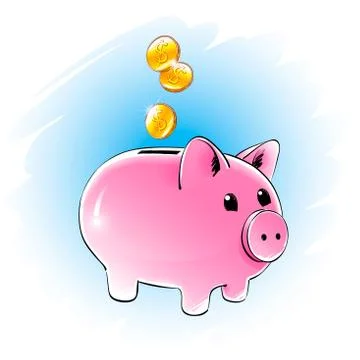 Moneybox Stock Illustration