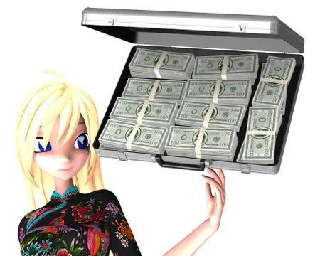 Moneycase Stock Illustration