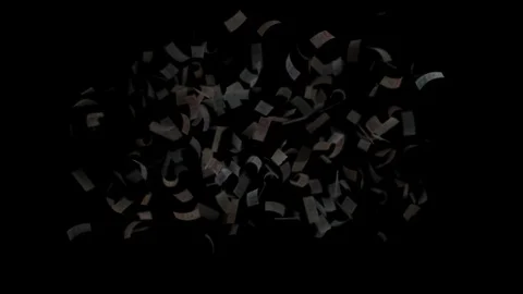 MoneyFallingOver Stock Footage 127208213