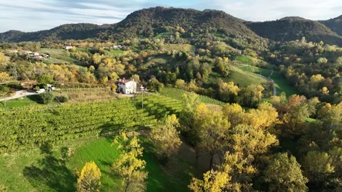 Monfumo,Italy Stock Footage 245951611