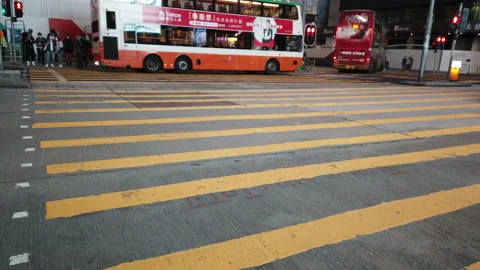 Mong kok Stock Footage 137070002