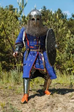 Mongol horde warrior Stock Photos