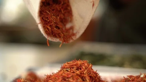 Mongolia 007 Tea material pour 120fps Stock Footage 128395807