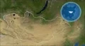 Mongolia and Globe. Satellite 4k or 4k+ Resolution