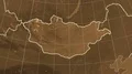 Mongolia and neighborhood. Tint 4k or 4k+ Resolution