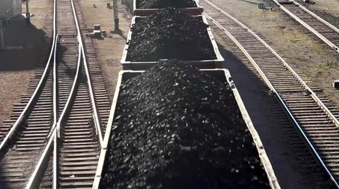 MONGOLIA CHINA TRAIN TRANSPORT COMMERCE COAL Видео 52884966
