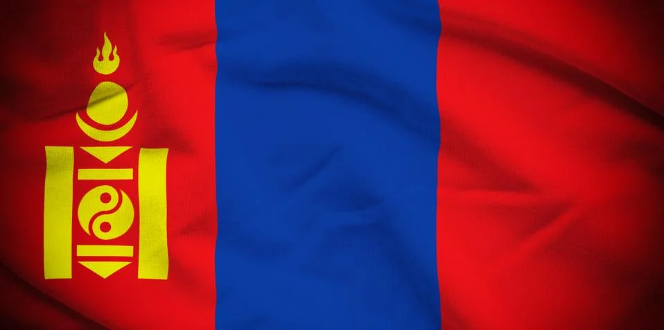 Mongolia Flag Stock Photos