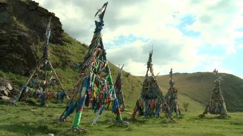 Mongolia Stock Footage 136475691