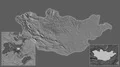 Mongolia framed and extracted. Bilevel 4k or 4k+ Resolution