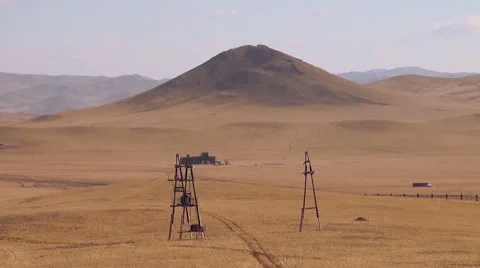 Mongolia - Steppe Stock Footage 45280667