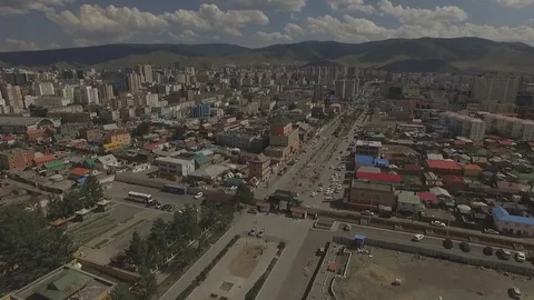 Mongolia Ulaanbaatar Stock Footage 80553850