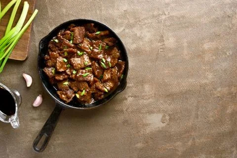 Mongolian beef Stock Photos