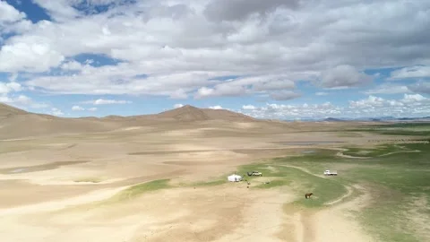 Mongolian landscape Видео 161113109