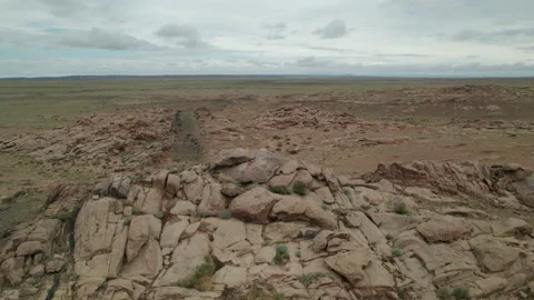 Mongolian landscape Stock Footage 218786501