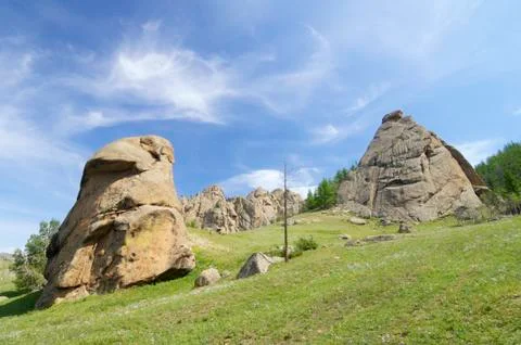 Mongolian landscape Фото