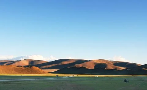 Mongolian landscape Stock Photos