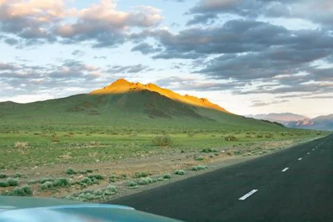 Mongolian landscape Foto stock
