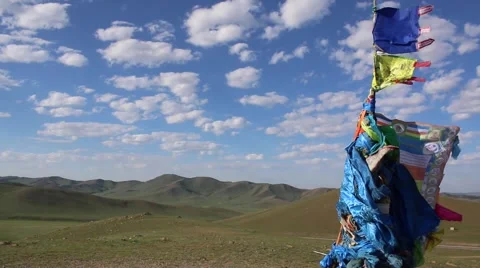 Mongolian Shamanism Stock Footage 55802915