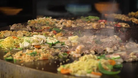 Mongolian Style Grill 動画素材 89637444