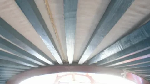 Mongolian Yurt Interior Stock Footage 11826056