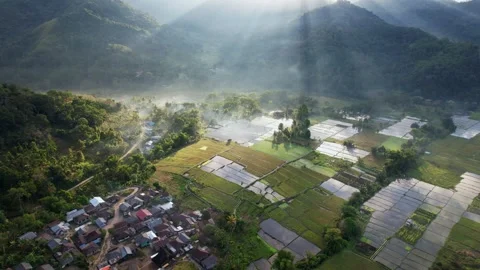 Moni valley 库存影片 308055271