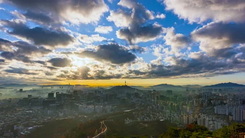 Moning korea 動画素材 132460838