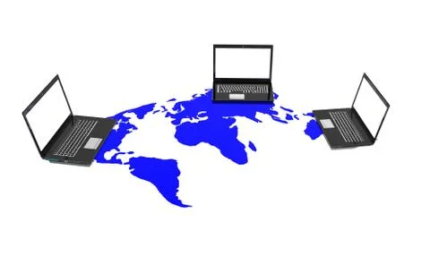 Monitor, computer, laptop, tablet Stock Illustration