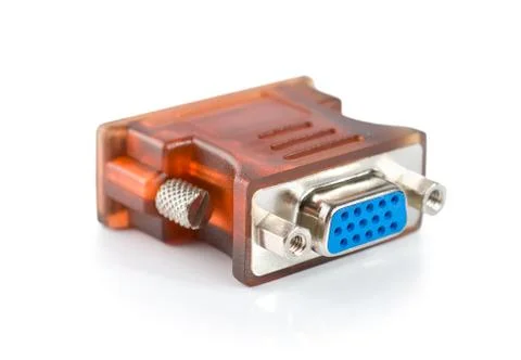 Monitor connector Stock Photos