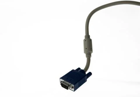 Monitor connector Stock Photos
