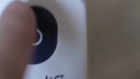 Monitor device for measuring pulse and pressure Stock Footage 119115116