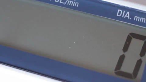 Monitor device for measuring pulse and pressure Stock Footage 119115152