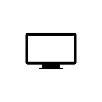 Monitor icon. Element of minimalistic icon for mobile concept and web apps Stock Illustration