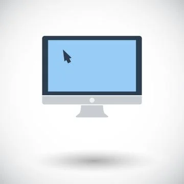 Monitor icon Stock Illustration