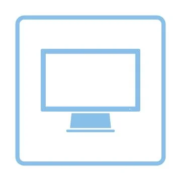 Monitor icon Stock Illustration