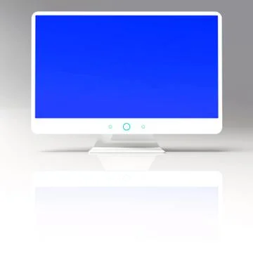 Monitor Stock Illustration