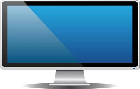 Monitor Illustrazione stock