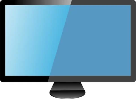 Monitor Illustrazione stock
