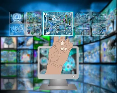 Monitor イラスト素材