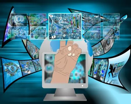 Monitor イラスト素材