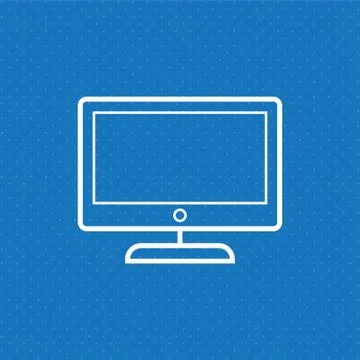 Monitor Illustrazione stock