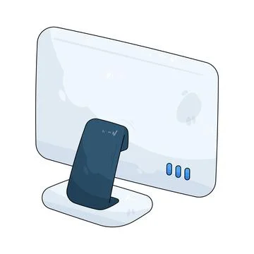 Monitor Ilustración de archivo