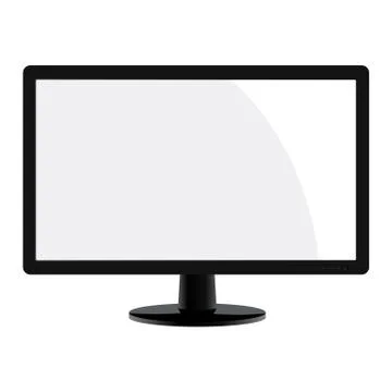 Monitor illustration Stock Illustration